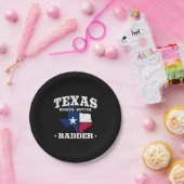 Texas Pride - Stolz Texan - Staatsflagge Texas Pappteller (Party)