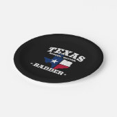 Texas Pride - Stolz Texan - Staatsflagge Texas Pappteller (Schrägansicht)