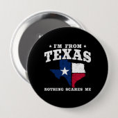 Texas Pride - Texas Meme - Staatenflagge Texas Button (Vorne & Hinten)