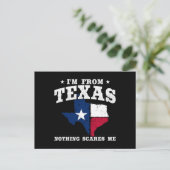 Texas Pride - Texas Meme - Staatenflagge Texas Postkarte (Stehend Vorderseite)