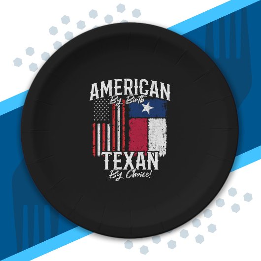 Texas Pride - Texas State Flag - American Flag Pappteller