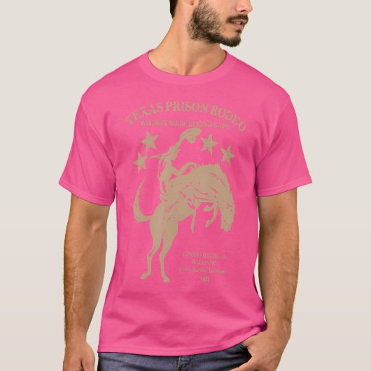 Texas Prison Rodeo 1931 Rodeo T-Shirt (Vorderseite)