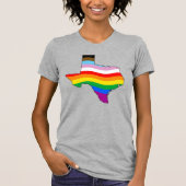 Texas Progress Pride T-Shirt (Vorderseite)