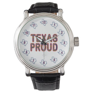 Texas Proud Bluebonnet Armbanduhr