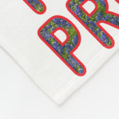 Texas Proud Bluebonnet Fleecedecke (Ecke)