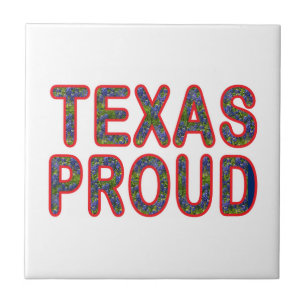 Texas Proud Bluebonnet Fliese