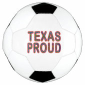 Texas Proud Bluebonnet Fußball (Vorderseite)