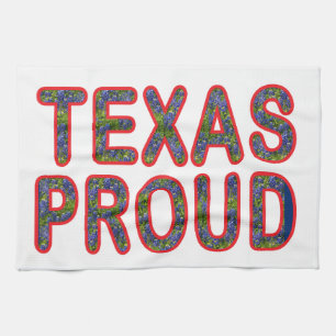 Texas Proud Bluebonnet Geschirrtuch
