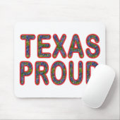 Texas Proud Bluebonnet Mousepad (Mit Mouse)