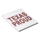 Texas Proud Bluebonnet Notizblock (angewinkelt)