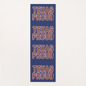 Texas Proud Bluebonnet Yogamatte (Vorderseite)