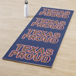 Texas Proud Bluebonnet Yogamatte