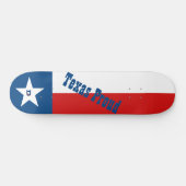 Texas Proud D Brand Skateboard (Horizontal)