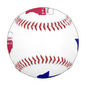 Texas Proud Flag Karte Baseball (Rückseite)