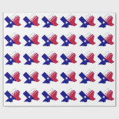 Texas Proud Flag Karte Geschenkpapier (Flach)
