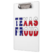 Texas Proud Flag Klemmbrett (Links)