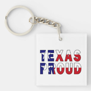 Texas Proud Flag Schlüsselanhänger