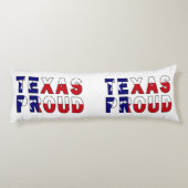 Texas Proud Flag Seitenschläferkissen (Rückseite)