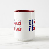 Texas Proud Flag Tasse (Zentrum)