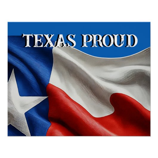 TEXAS PROUD POSTER (Vorderseite)