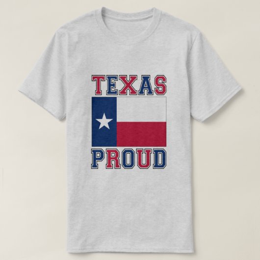 Texas Proud T-Shirt (Design vorne)