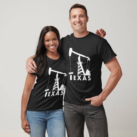 Texas Pumpjack Oil Derrick T T-Shirt (Unisex)