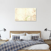 Texas, Punkt NM Leinwanddruck (Insitu (Schlafzimmer))