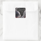 TEXAS QUADRATISCHER AUFKLEBER (Tasche)