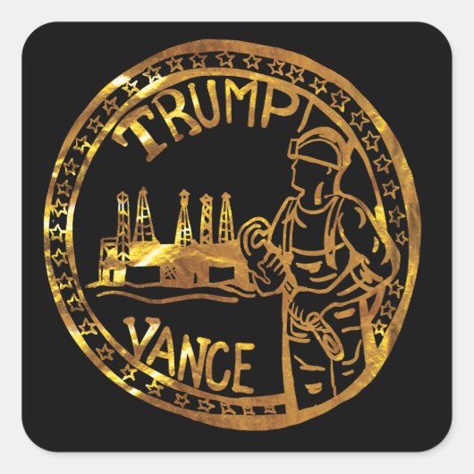 TEXAS QUADRATISCHER AUFKLEBER (Vorderseite)