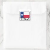 Texas Quadratischer Aufkleber (Tasche)