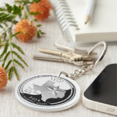 Texas Quarter Schlüsselanhänger (Vorderseite rechts)