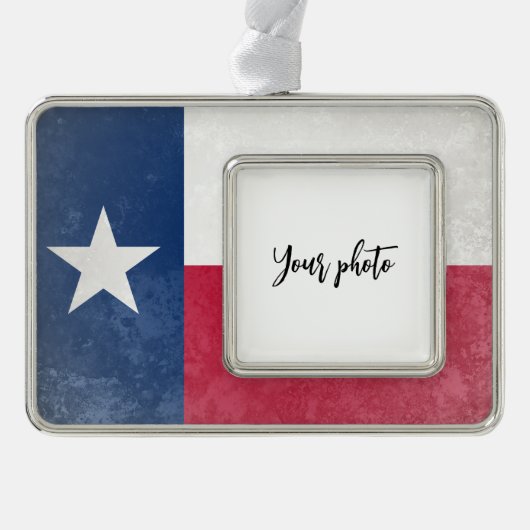 Texas Rahmen-Ornament Silber (Vorderseite)