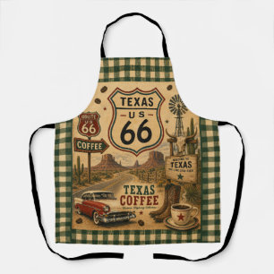 Texas Ranch Coffee Küchen-Americana Schürze