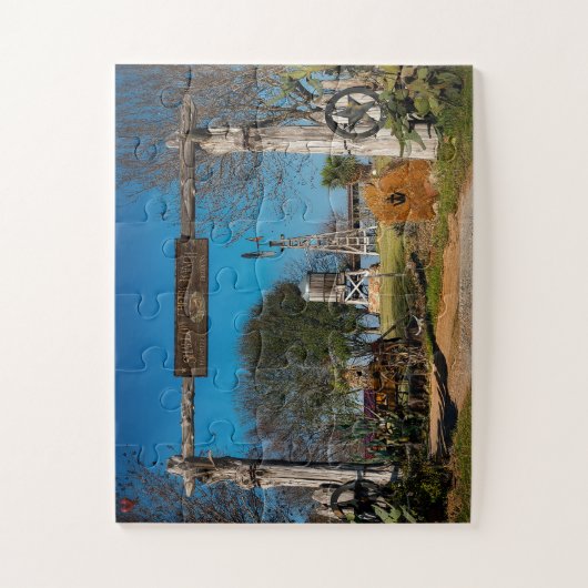 Texas Ranch Jigsaw Puzzle (Vertikal)
