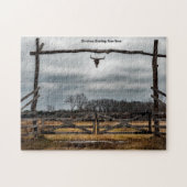 Texas Ranch Szene. Jigsaw Puzzle (Horizontal)