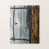 Texas Ranch Szene. Jigsaw Puzzle (Vertikal)