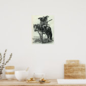 Texas Ranger Print Poster (Küche)