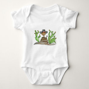 Texas Rattlesnake Baby Strampler