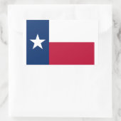 Texas Rechteckiger Aufkleber (Tasche)