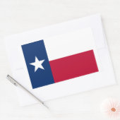 Texas Rechteckiger Aufkleber (Umschlag)