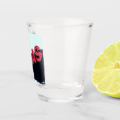 Texas Red Neon Lights USA Schnapsglas (Rechts)