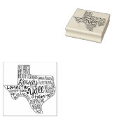 Texas Redewendungen Y'all Gummistempel (Stempel)