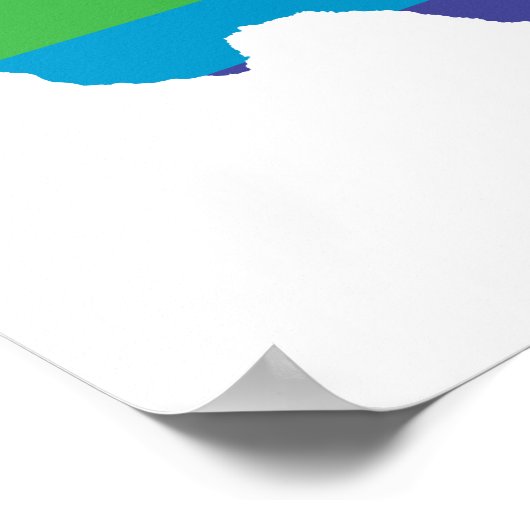 texas Regenbogen Poster (Ecke)