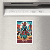 Texas Reise: Wo der Westen beginnt Magnet (In Situ (Geschirrspüler))