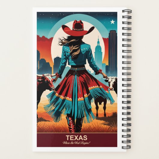 Texas Reise: Wo der Westen beginnt Planer (Rückseite)