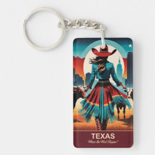Texas Reise: Wo der Westen beginnt Schlüsselanhänger
