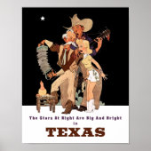 Texas Reiseplakat Poster (Vorne)