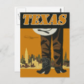 TEXAS Reisepostkarte Postkarte (Vorne/Hinten)