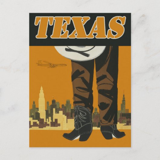 TEXAS Reisepostkarte Postkarte (Vorderseite)