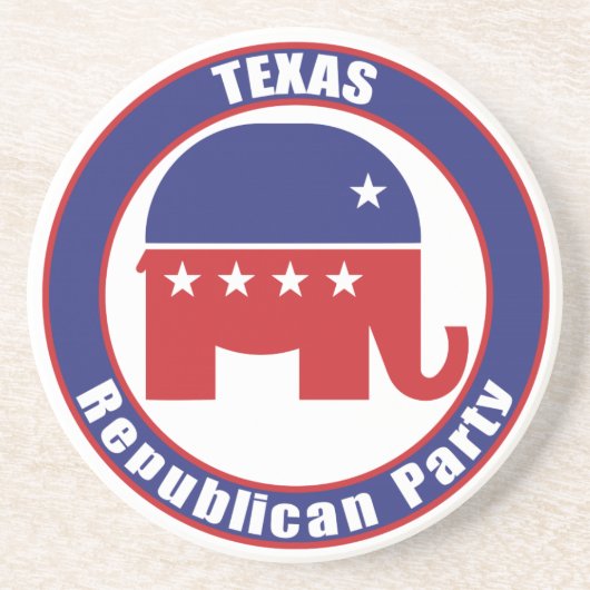 Texas-Republikaner-Party Getränkeuntersetzer (Vorne)